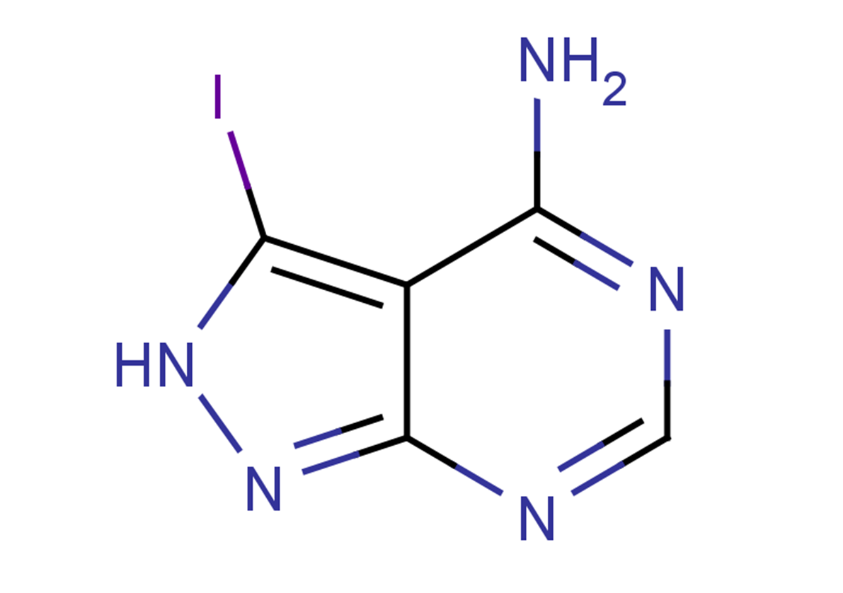 3-iodo-2H-pyrazolo[3,4-d]pyrimidin-4-amine