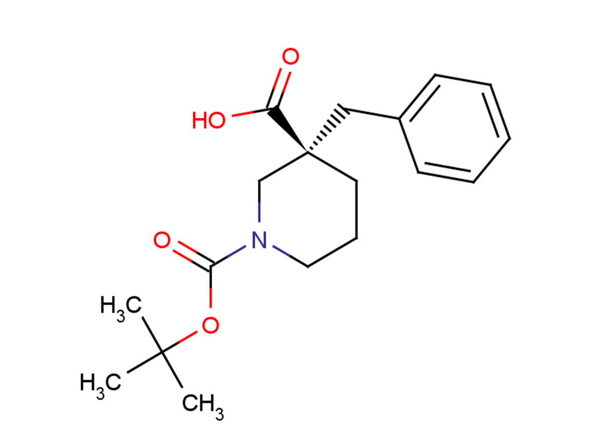 (3R)-3-benzyl-1-[(tert-butoxy)carbonyl]piperidine-3-carboxylic acid