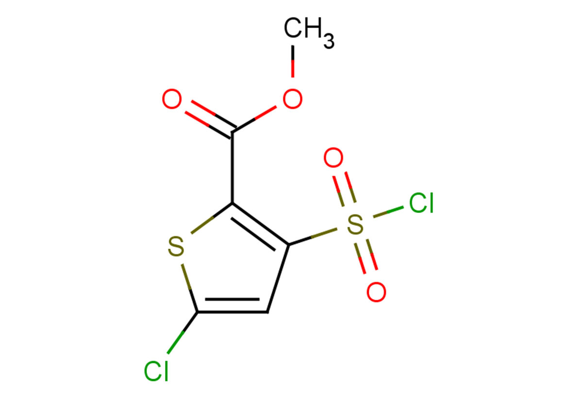 methyl 5-chloro-3-(chlorosulfonyl)thiophene-2-carboxylate