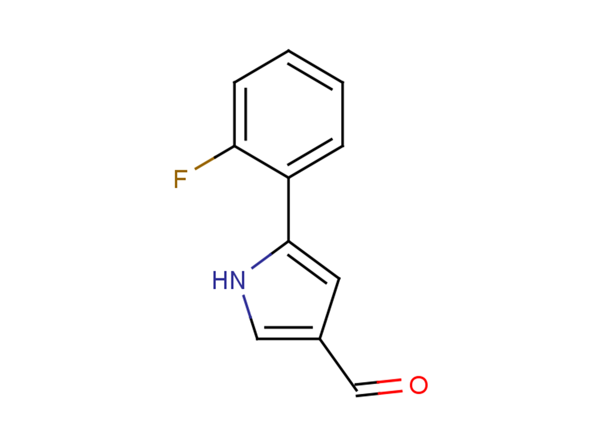 5-(2-fluorophenyl)-1H-pyrrole-3-carbaldehyde