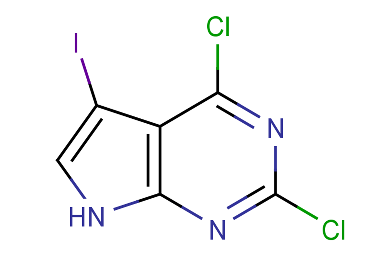 2,4-dichloro-5-iodo-7H-pyrrolo[2,3-d]pyrimidine