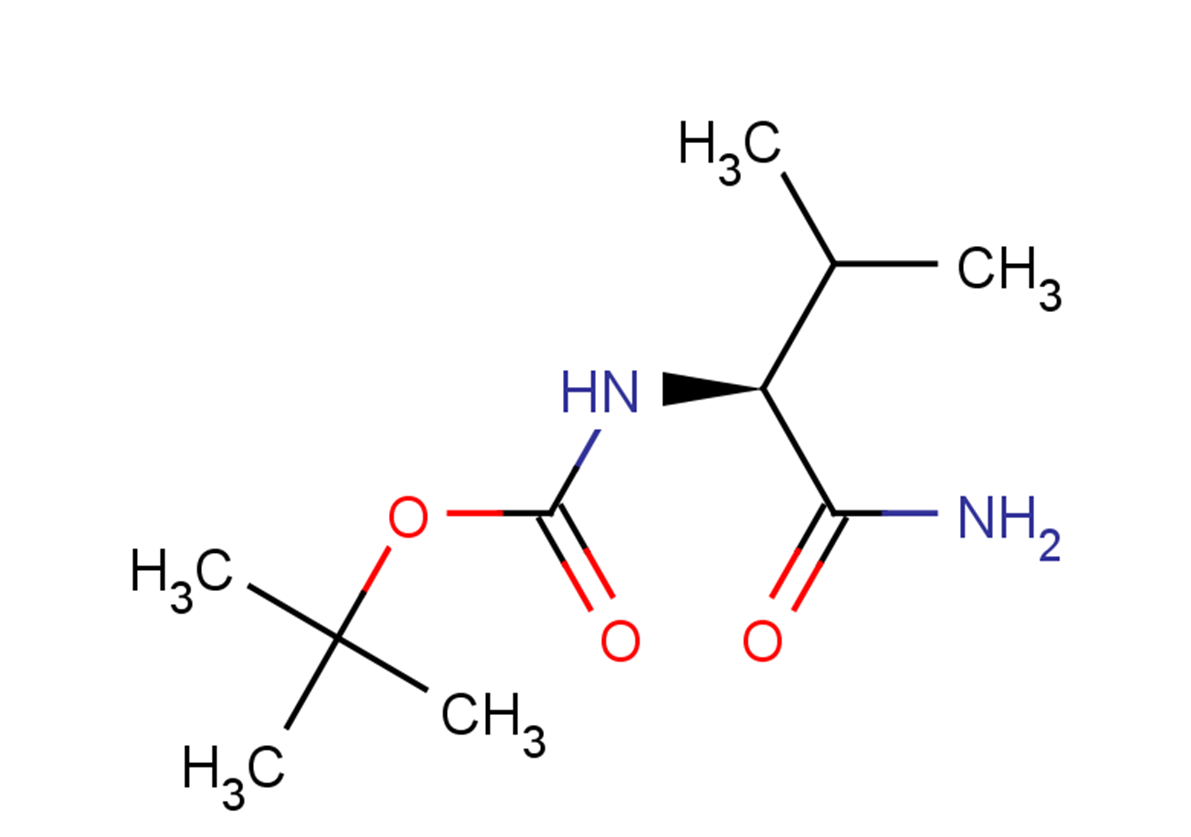 tert-butyl N-[(1S)-1-carbamoyl-2-methylpropyl]carbamate