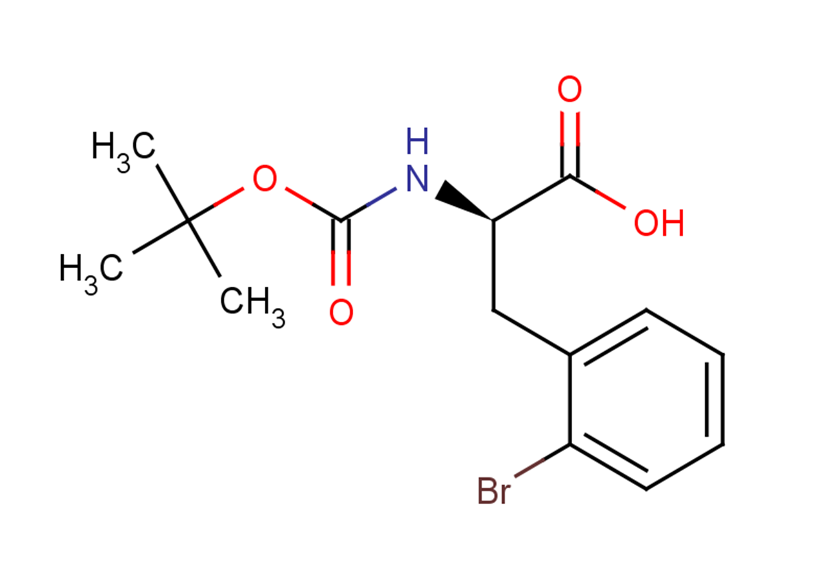 (2R)-3-(2-bromophenyl)-2-{[(tert-butoxy)carbonyl]amino}propanoic acid
