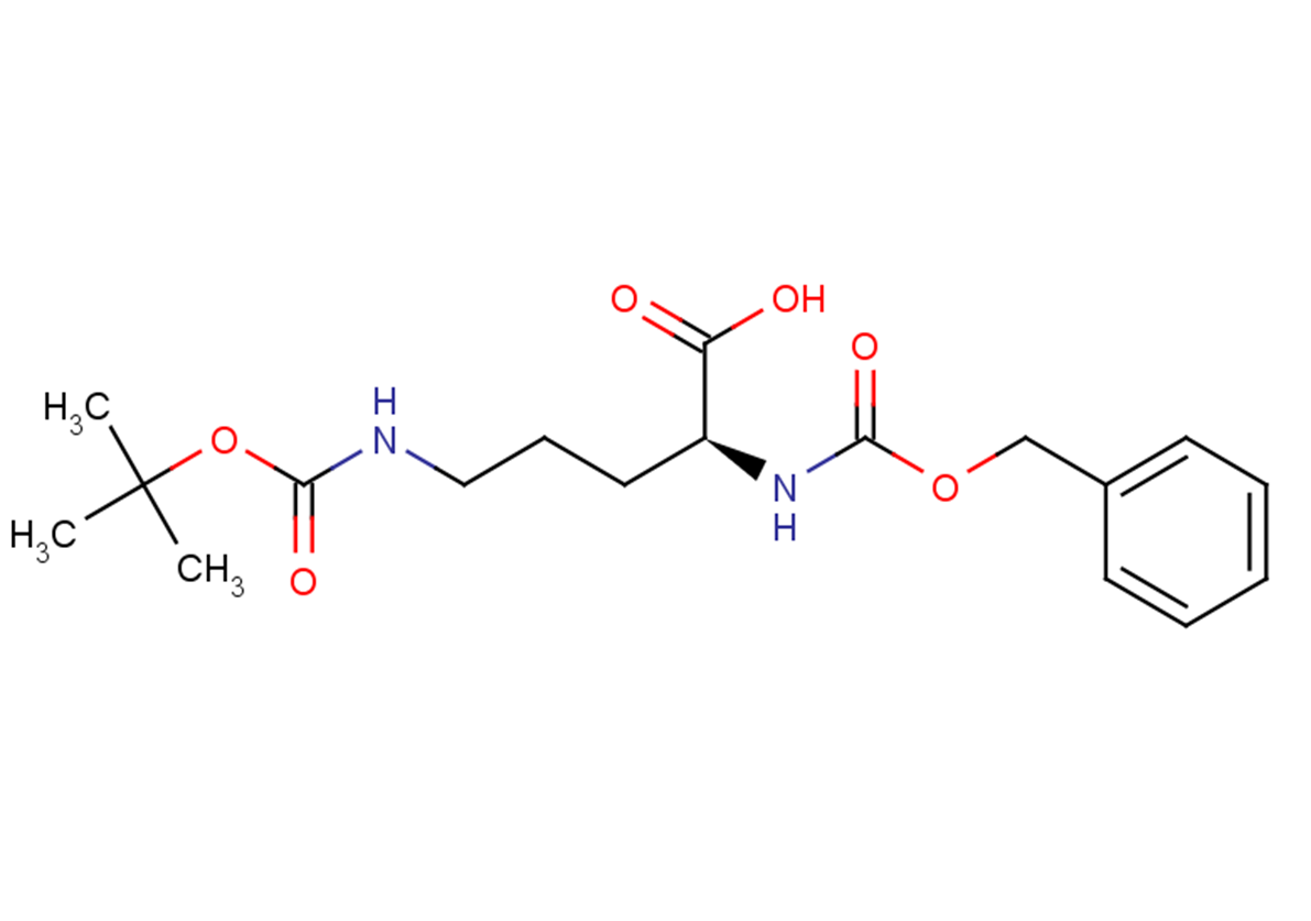 (2S)-2-{[(benzyloxy)carbonyl]amino}-5-{[(tert-butoxy)carbonyl]amino}pentanoic acid