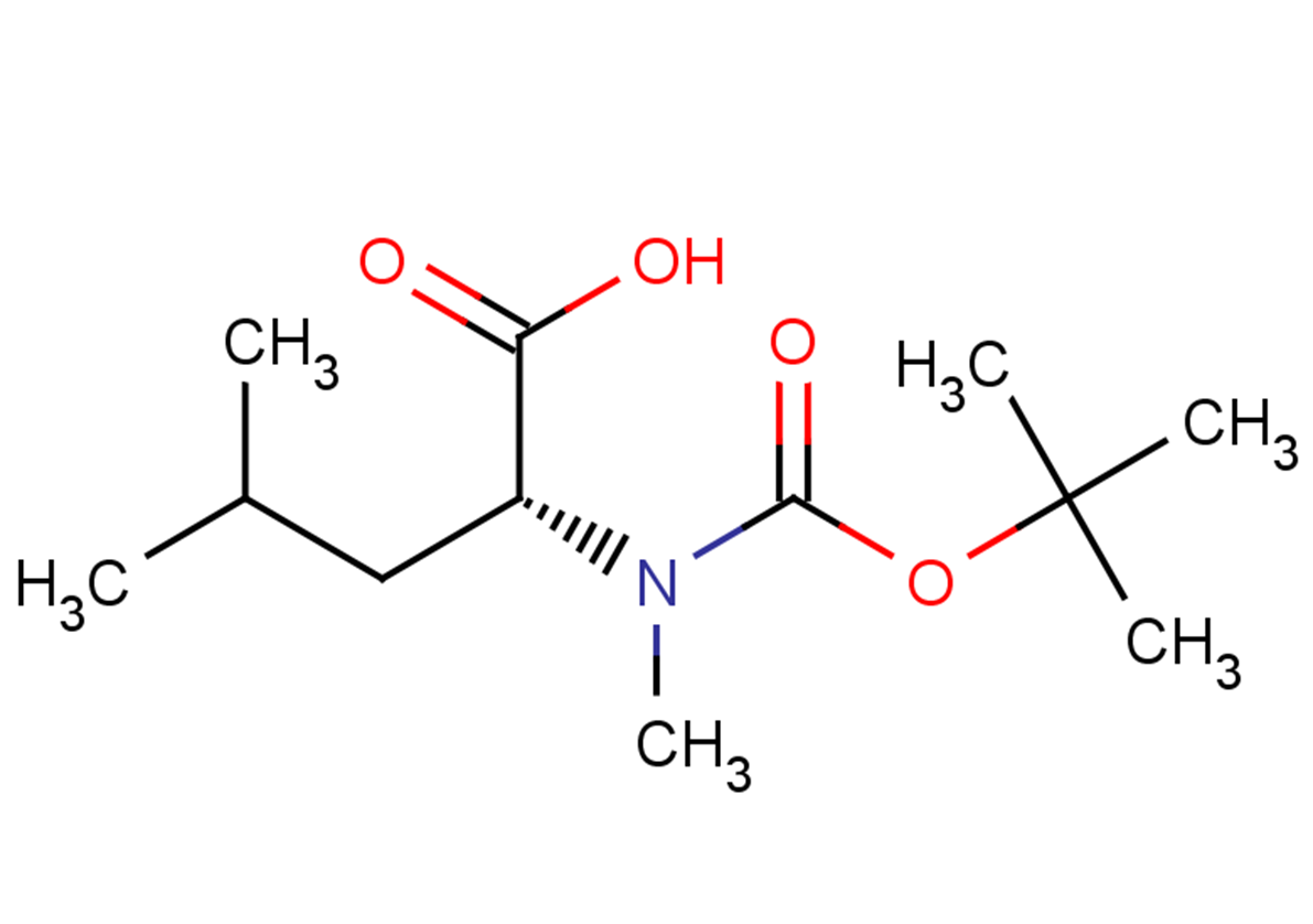 (2R)-2-{[(tert-butoxy)carbonyl](methyl)amino}-4-methylpentanoic acid