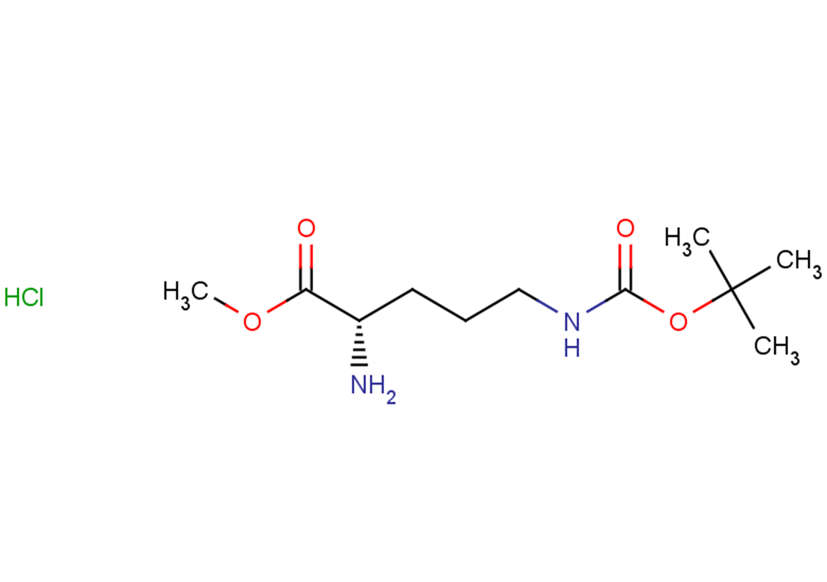 methyl (2S)-2-amino-5-{[(tert-butoxy)carbonyl]amino}pentanoate hydrochloride
