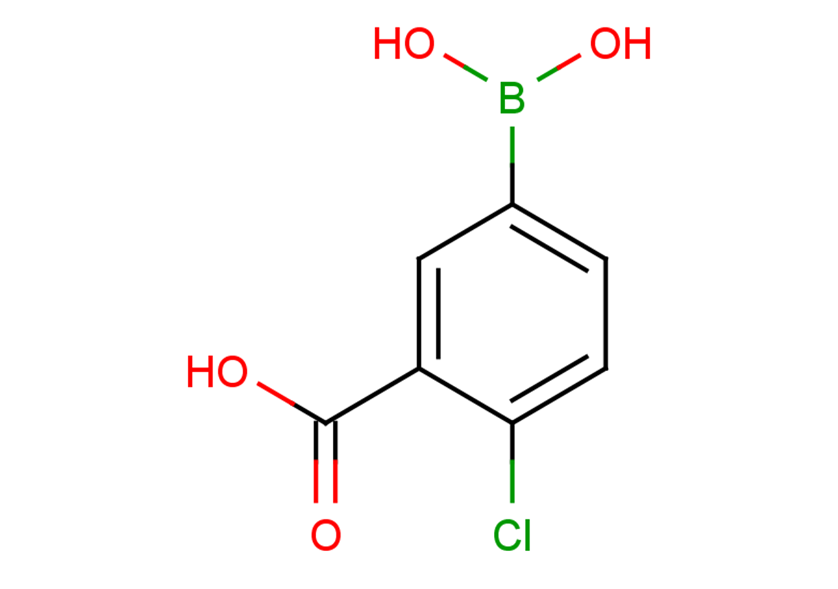 2-chloro-5-(dihydroxyboranyl)benzoic acid