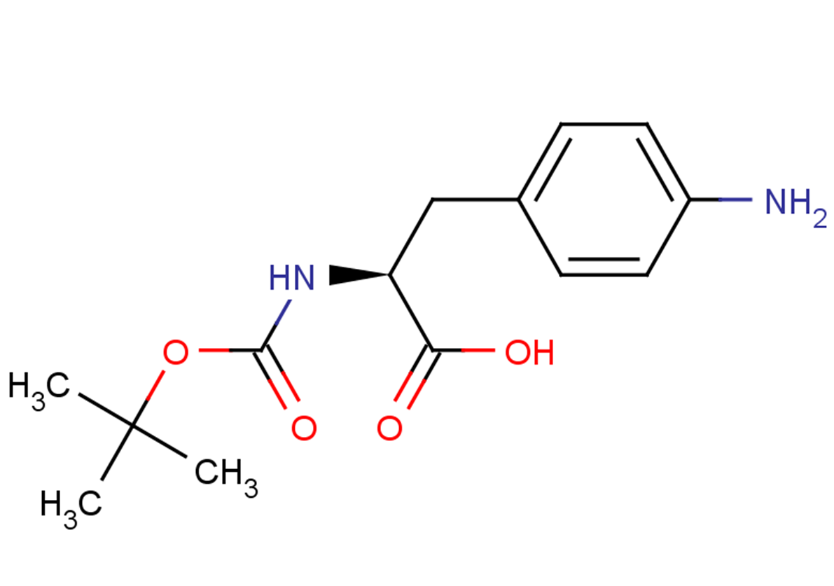 (2S)-3-(4-aminophenyl)-2-{[(tert-butoxy)carbonyl]amino}propanoic acid