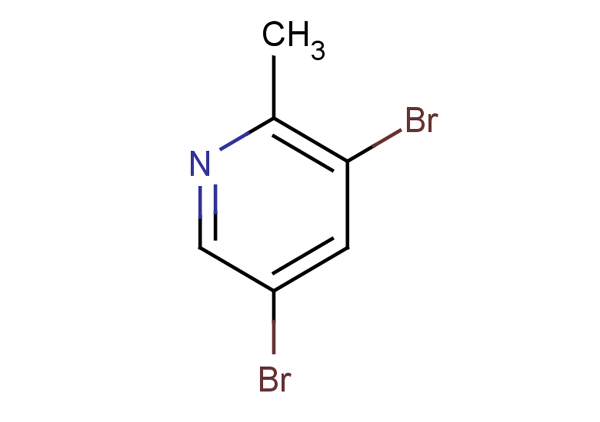 3,5-dibromo-2-methylpyridine