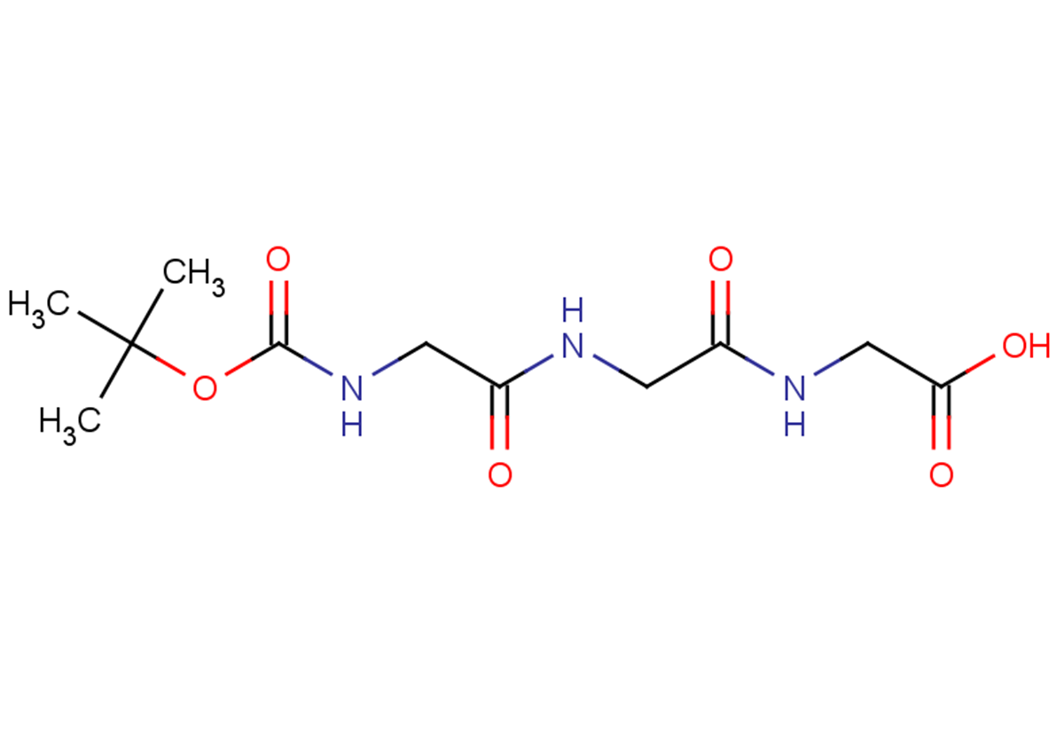 2-[2-(2-{[(tert-butoxy)carbonyl]amino}acetamido)acetamido]acetic acid