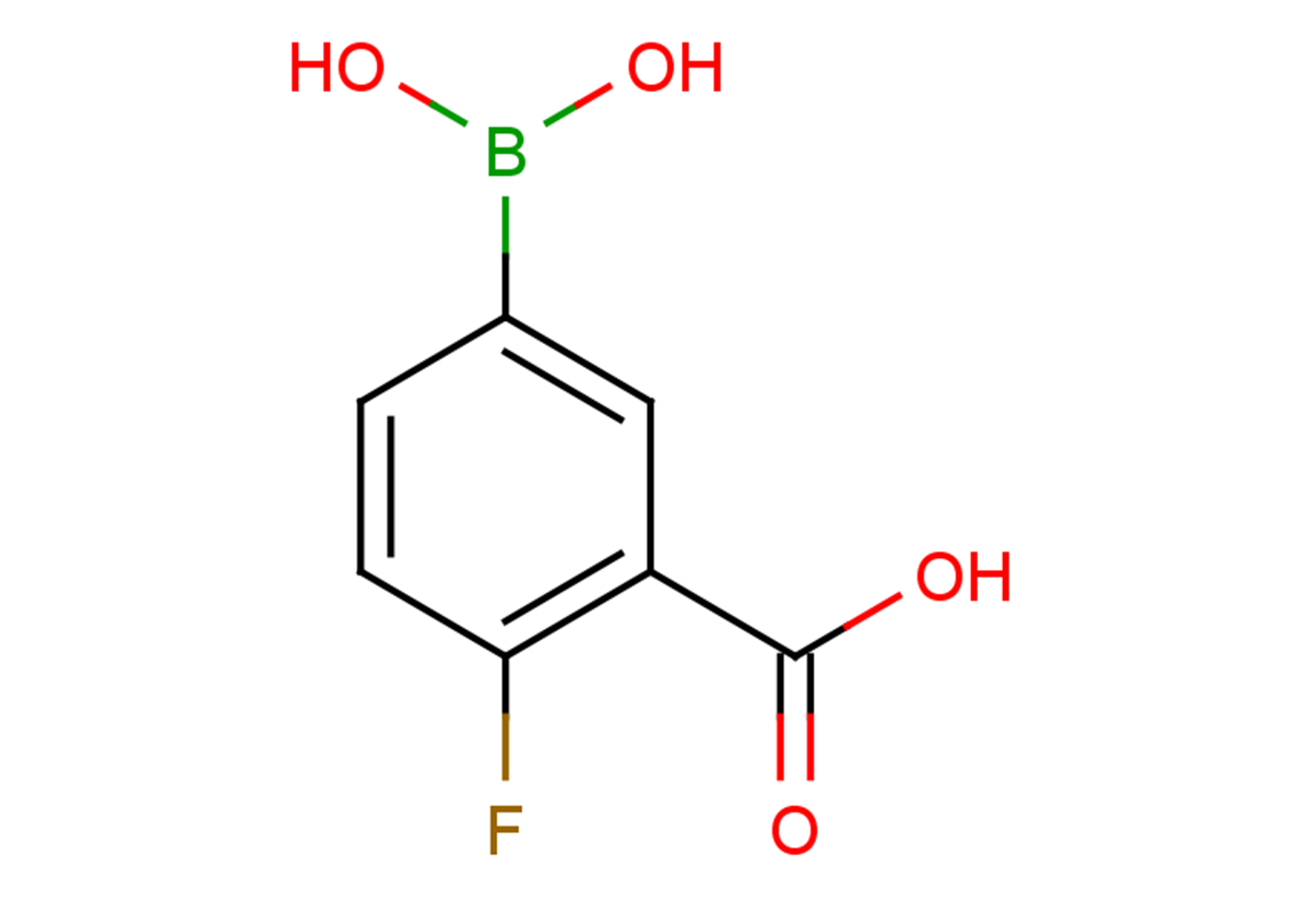 5-(dihydroxyboranyl)-2-fluorobenzoic acid