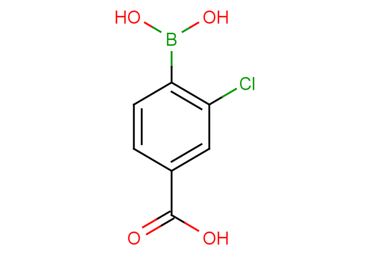 3-chloro-4-(dihydroxyboranyl)benzoic acid