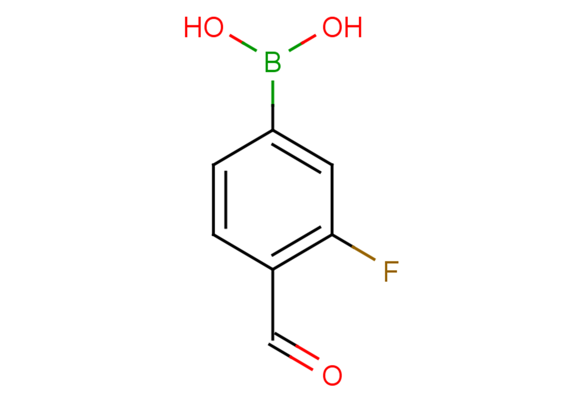 4-(dihydroxyboranyl)-2-fluorobenzaldehyde