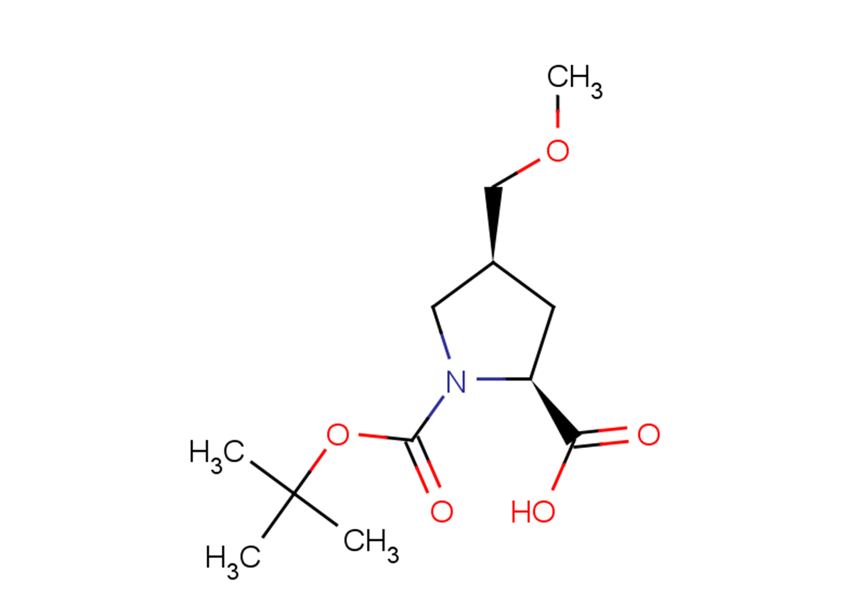 (2S,4S)-1-[(tert-butoxy)carbonyl]-4-(methoxymethyl)pyrrolidine-2-carboxylic acid