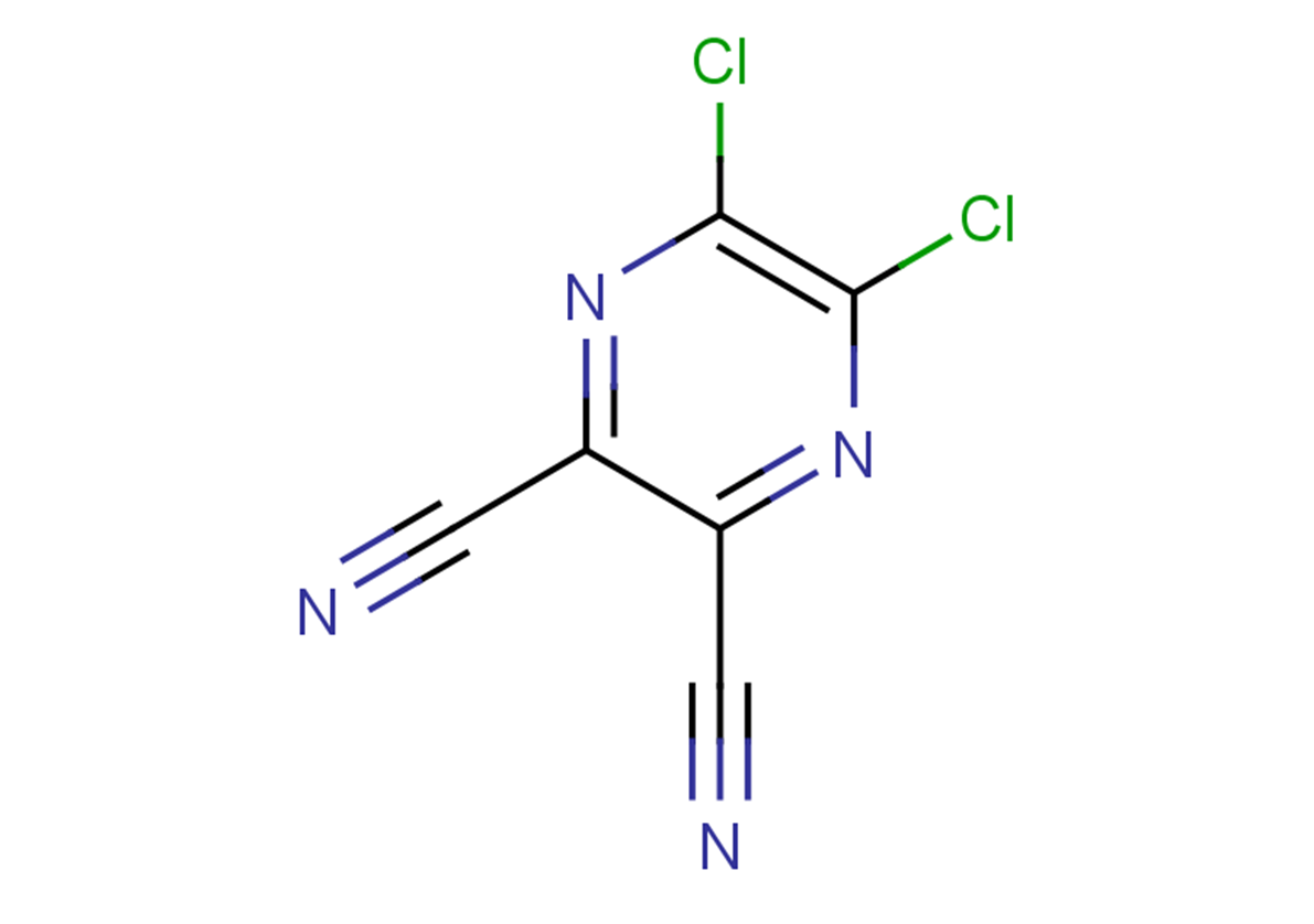 5,6-dichloropyrazine-2,3-dicarbonitrile