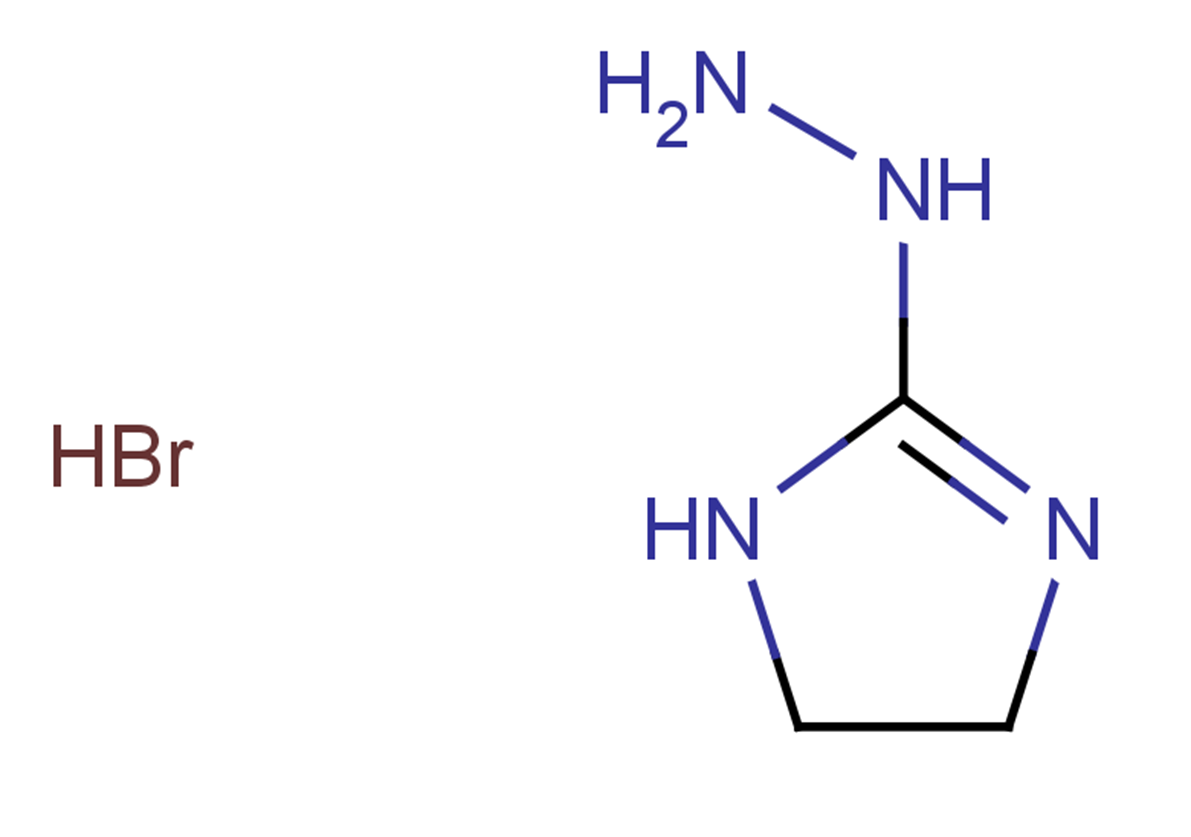2-hydrazinyl-4,5-dihydro-1H-imidazole hydrobromide