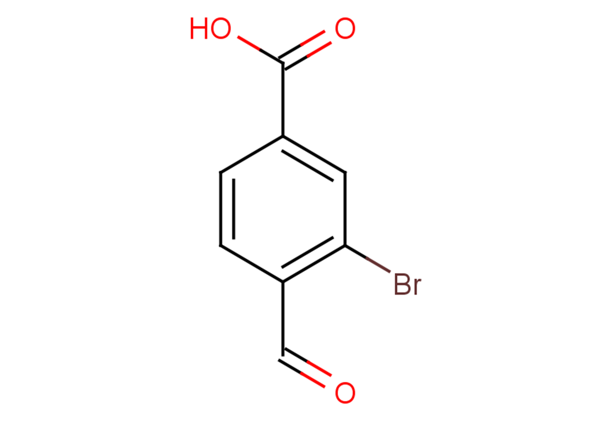 3-bromo-4-formylbenzoic acid