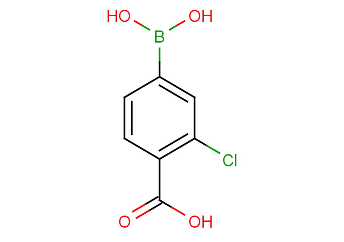2-chloro-4-(dihydroxyboranyl)benzoic acid