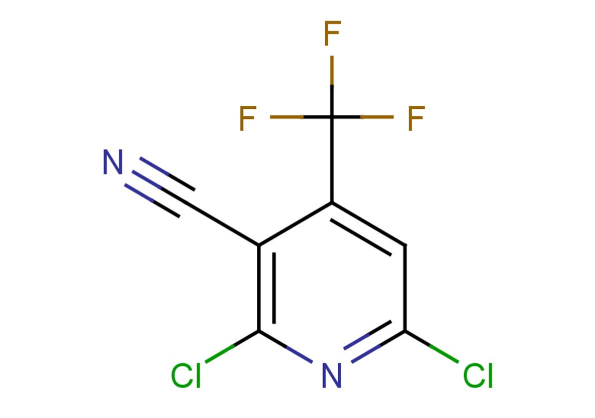 2,6-dichloro-4-(trifluoromethyl)pyridine-3-carbonitrile