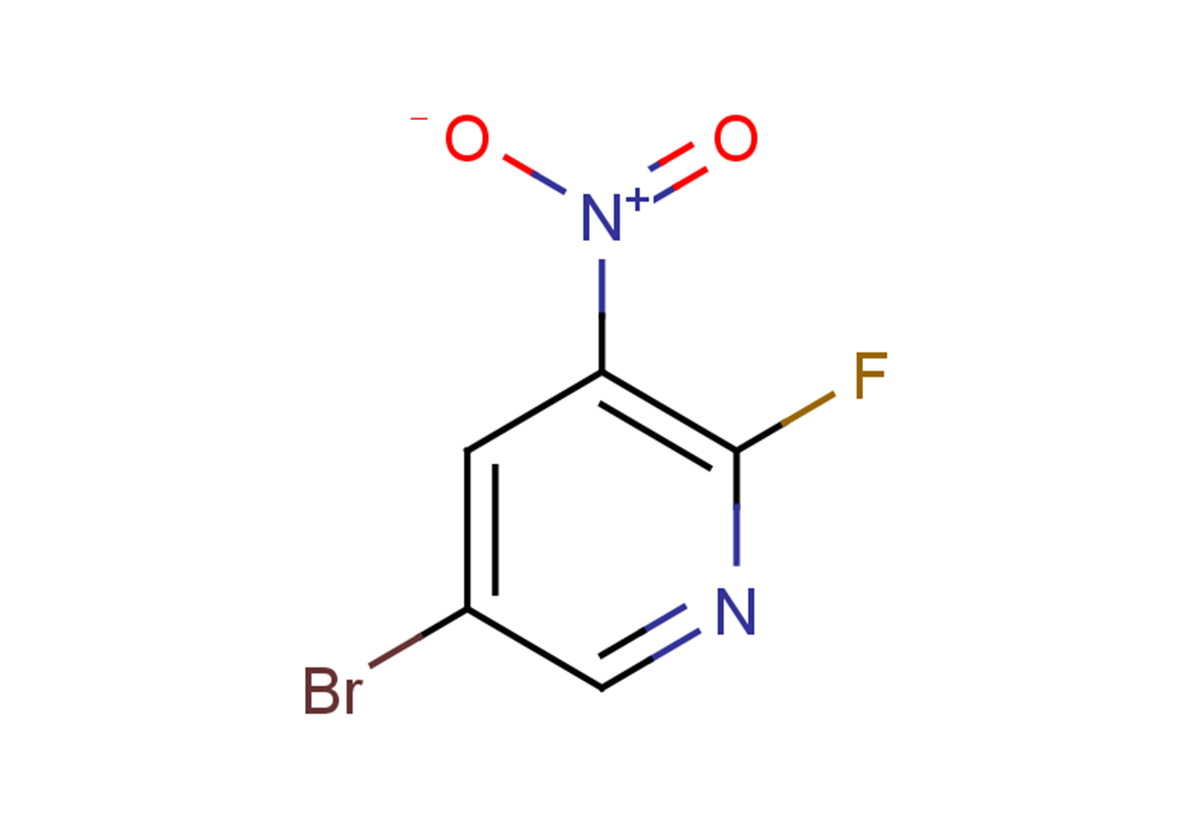 5-bromo-2-fluoro-3-nitropyridine