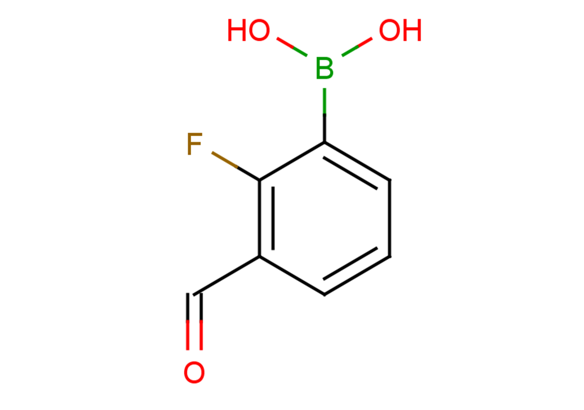 3-(dihydroxyboranyl)-2-fluorobenzaldehyde