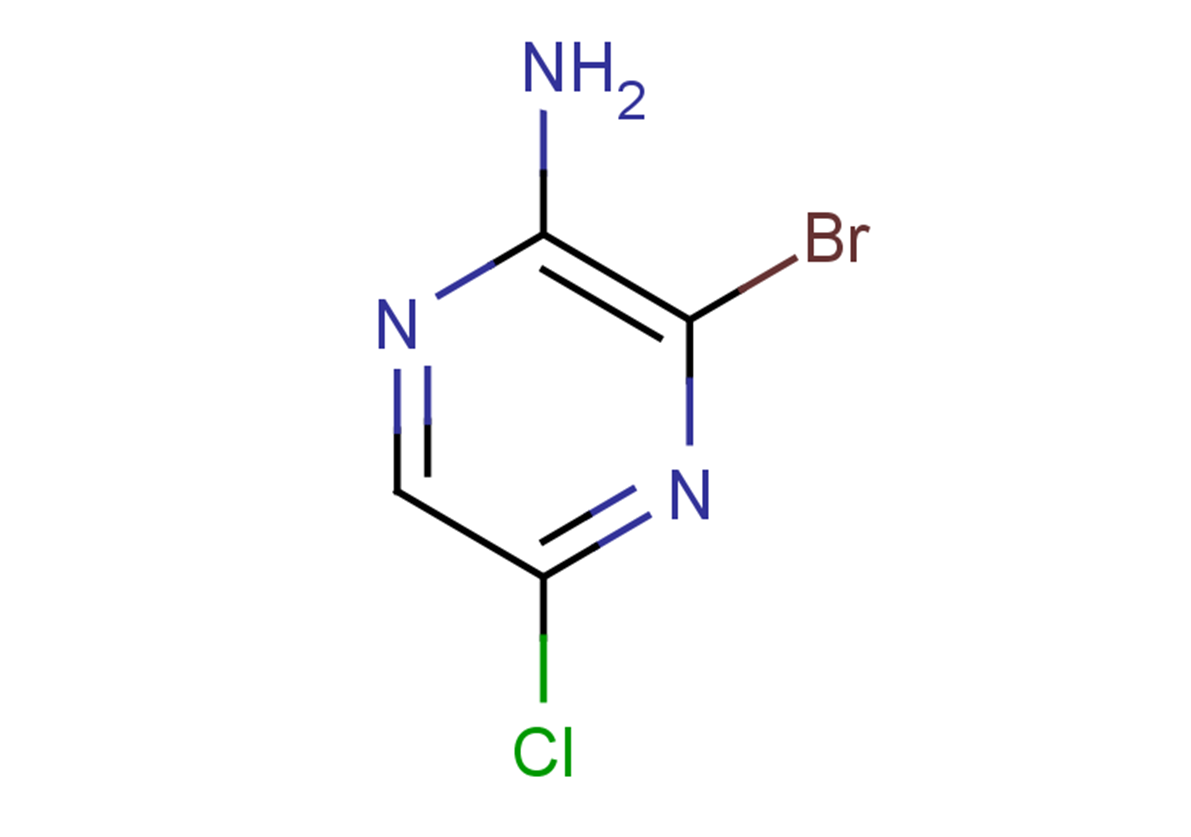 3-bromo-5-chloropyrazin-2-amine