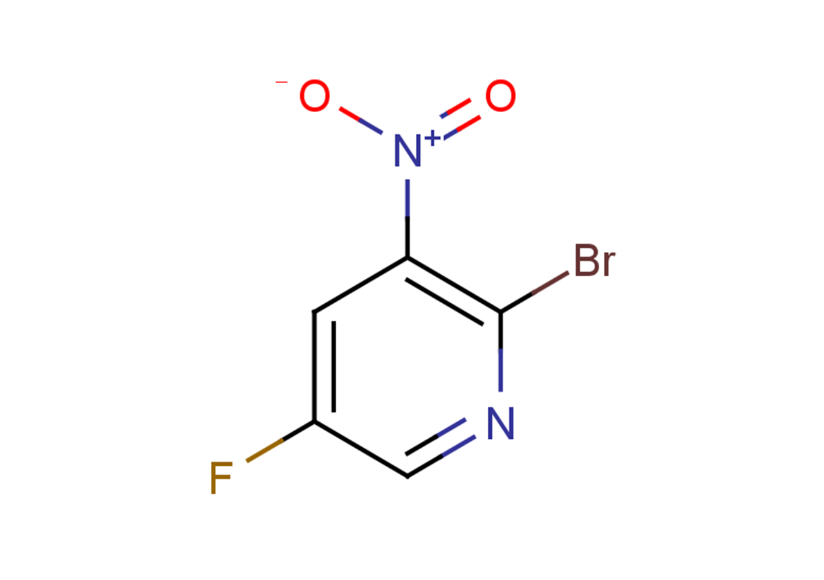 2-bromo-5-fluoro-3-nitropyridine
