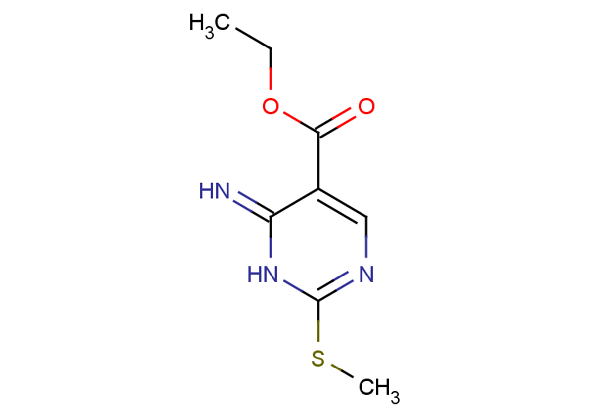 ethyl 6-imino-2-(methylsulfanyl)-1,6-dihydropyrimidine-5-carboxylate