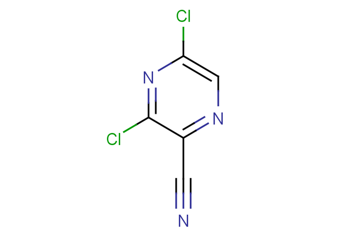 3,5-dichloropyrazine-2-carbonitrile