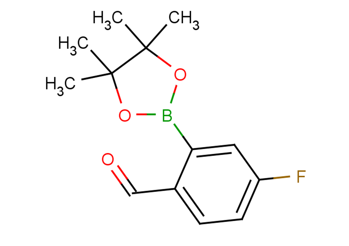 4-fluoro-2-(4,4,5,5-tetramethyl-1,3,2-dioxaborolan-2-yl)benzaldehyde