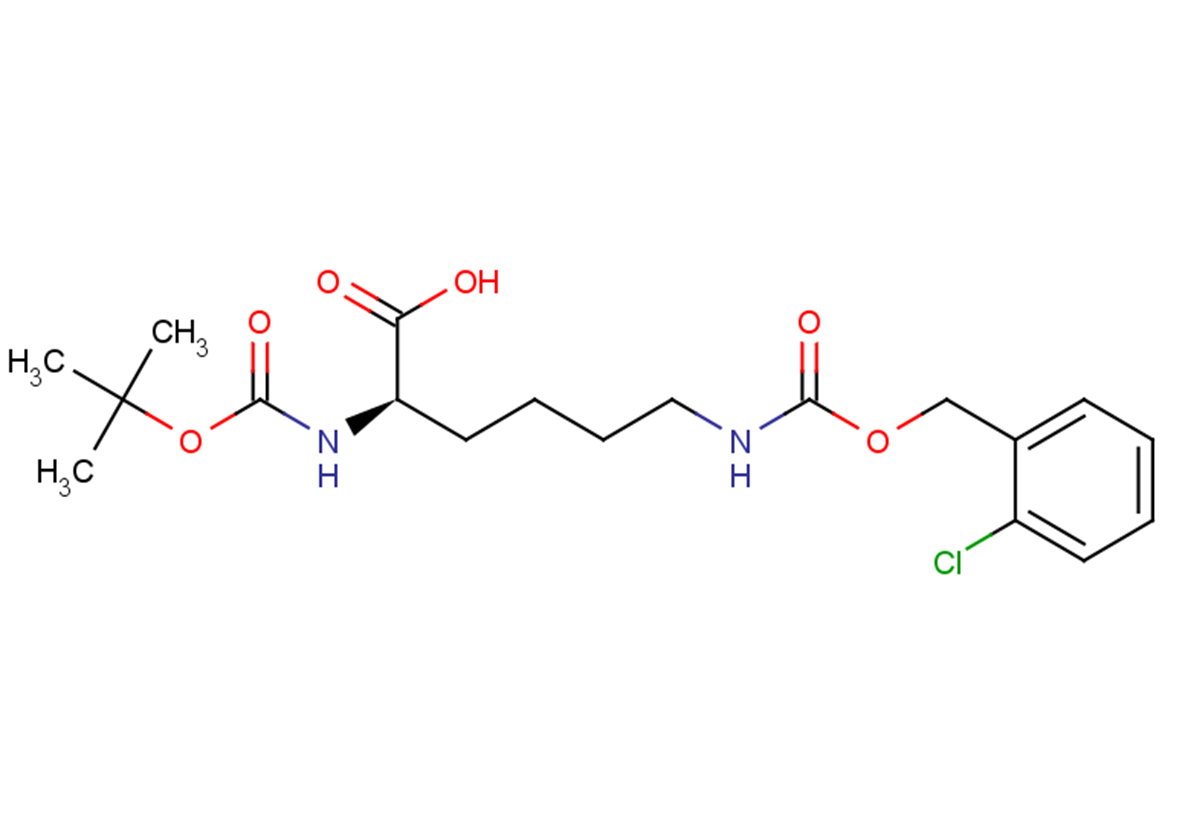 (2R)-2-{[(tert-butoxy)carbonyl]amino}-6-({[(2-chlorophenyl)methoxy]carbonyl}amino)hexanoic acid