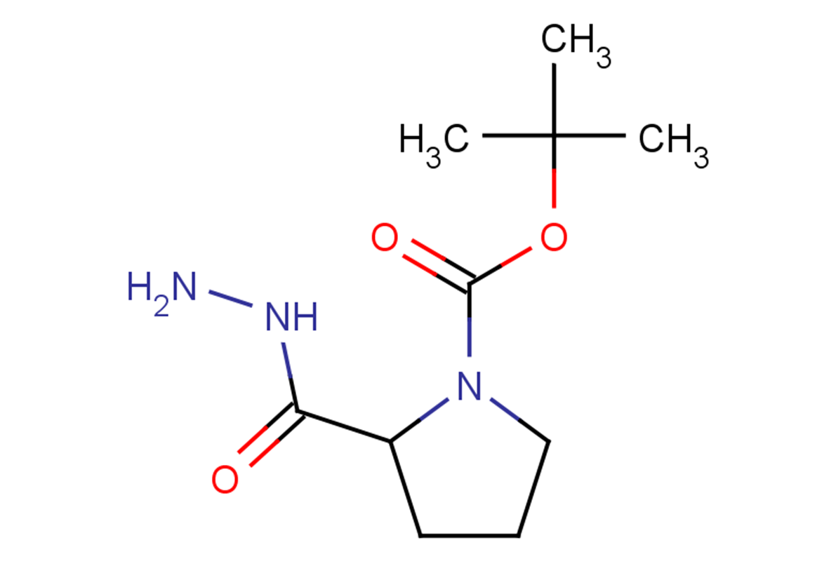 tert-butyl 2-(hydrazinecarbonyl)pyrrolidine-1-carboxylate