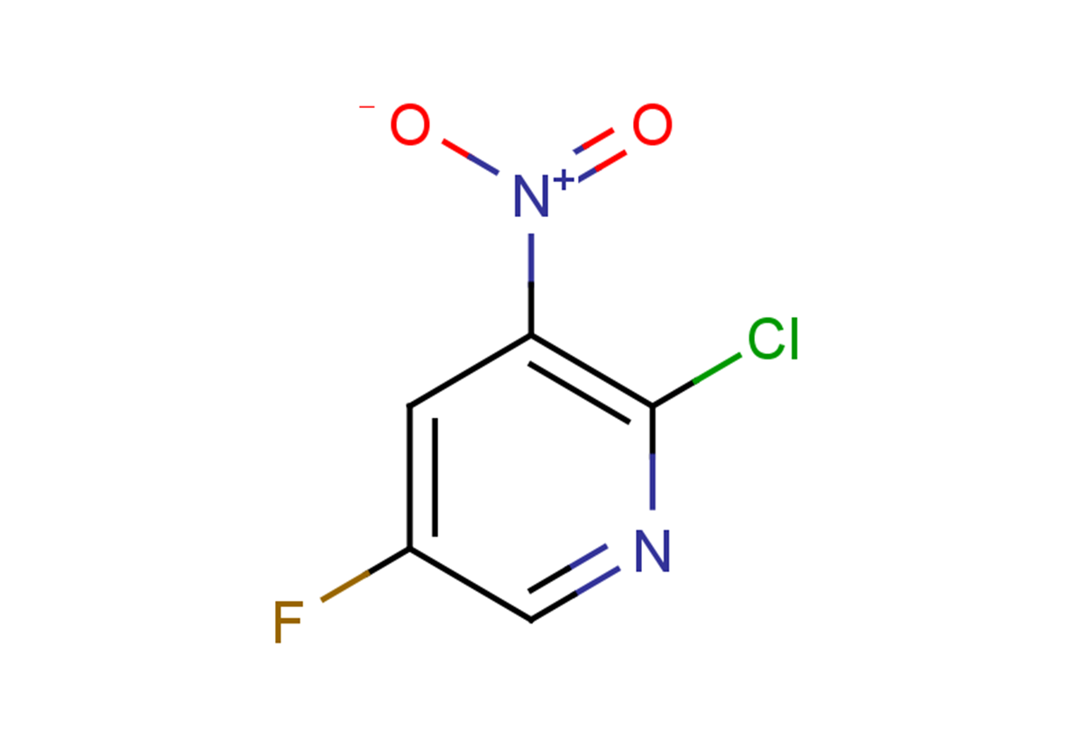 2-chloro-5-fluoro-3-nitropyridine