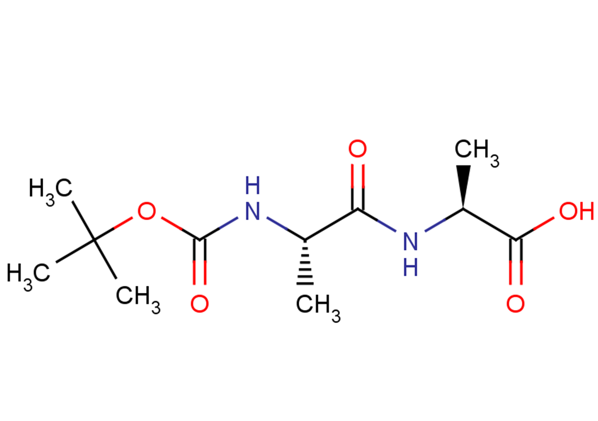 (2S)-2-[(2S)-2-{[(tert-butoxy)carbonyl]amino}propanamido]propanoic acid