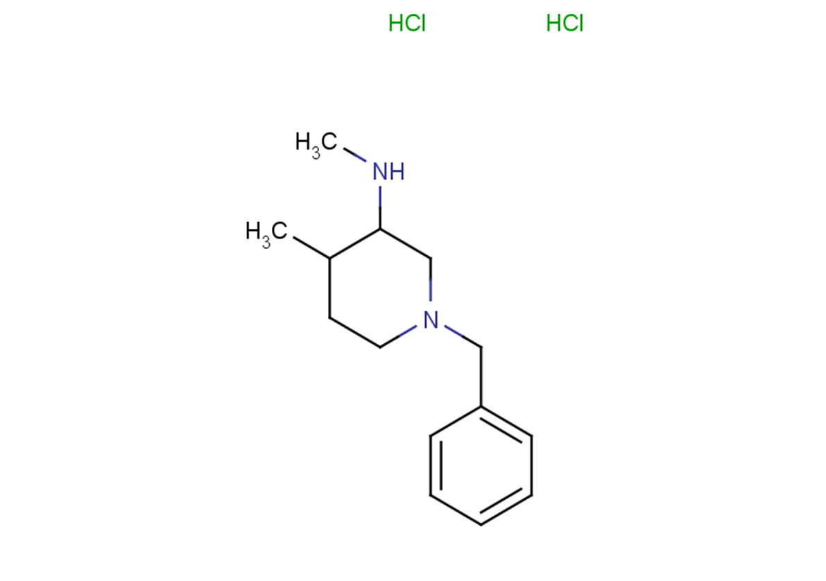 1-benzyl-N,4-dimethylpiperidin-3-amine dihydrochloride