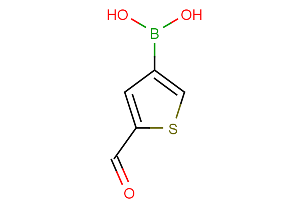 4-(dihydroxyboranyl)thiophene-2-carbaldehyde