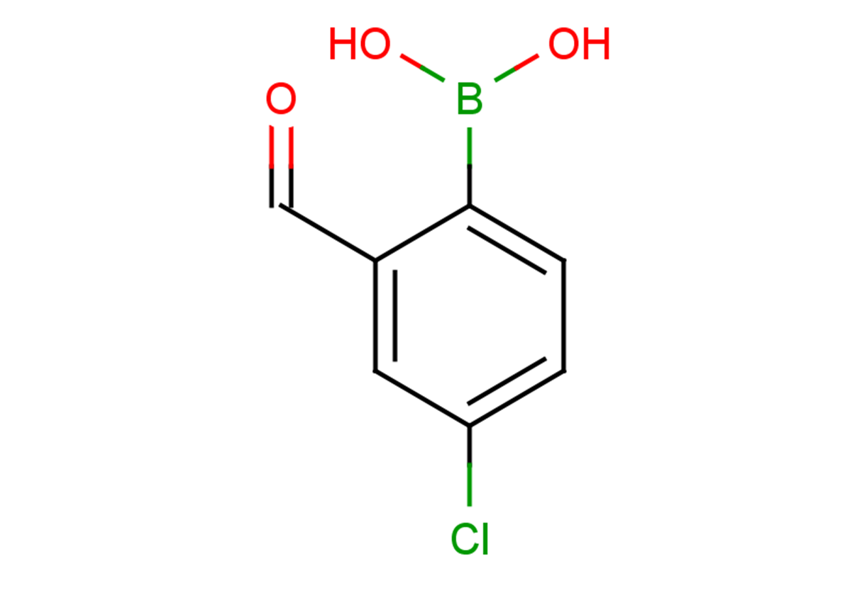 5-chloro-2-(dihydroxyboranyl)benzaldehyde