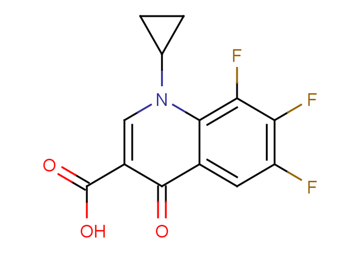 1-cyclopropyl-6,7,8-trifluoro-4-oxo-1,4-dihydroquinoline-3-carboxylic acid