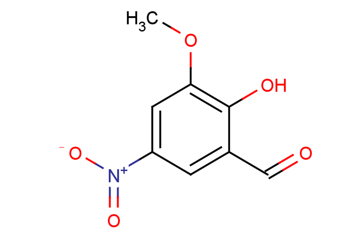2-hydroxy-3-methoxy-5-nitrobenzaldehyde