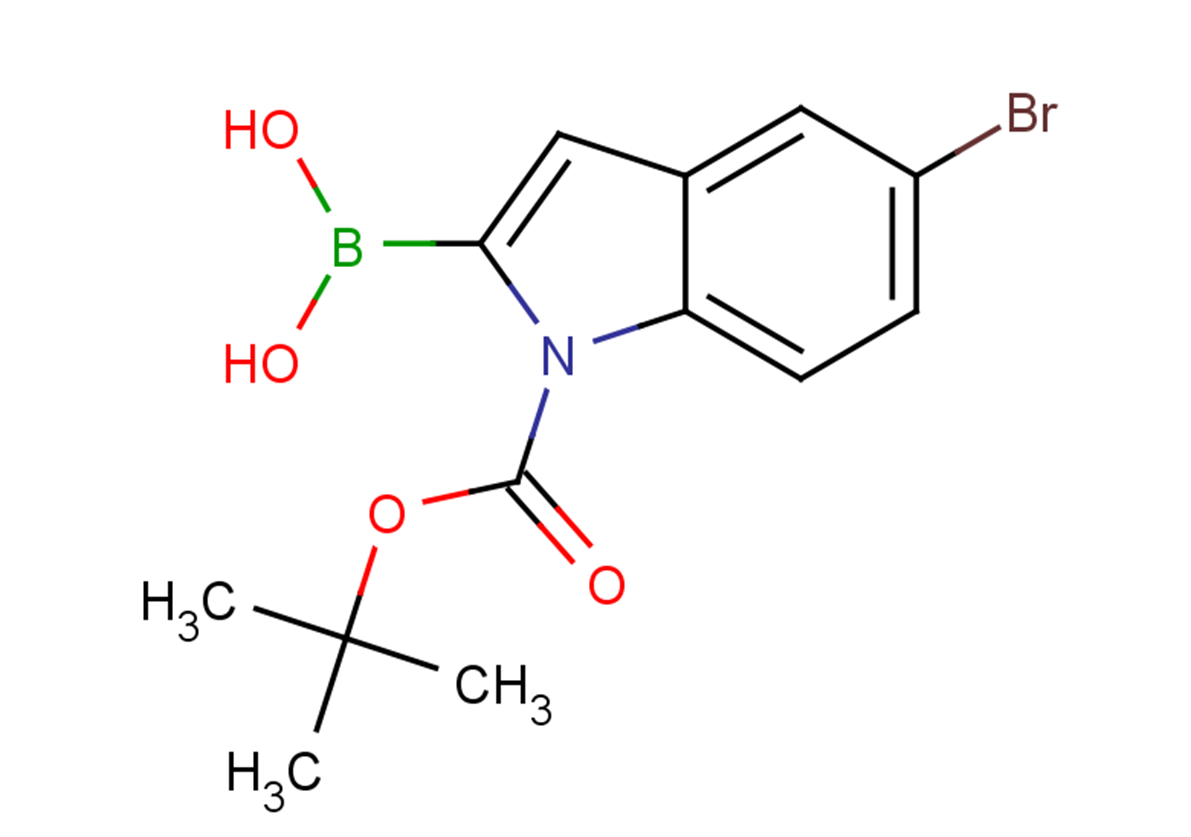 tert-butyl 5-bromo-2-(dihydroxyboranyl)-1H-indole-1-carboxylate