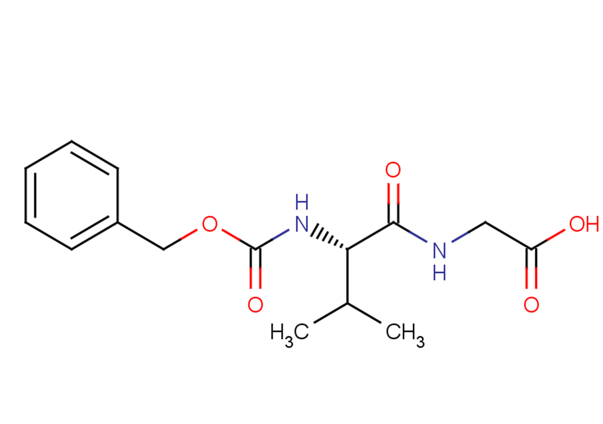 2-[(2S)-2-{[(benzyloxy)carbonyl]amino}-3-methylbutanamido]acetic acid