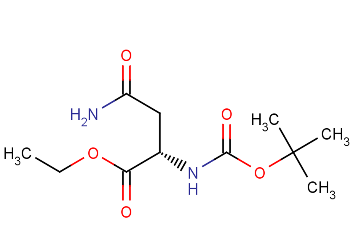 ethyl (2S)-2-{[(tert-butoxy)carbonyl]amino}-3-carbamoylpropanoate