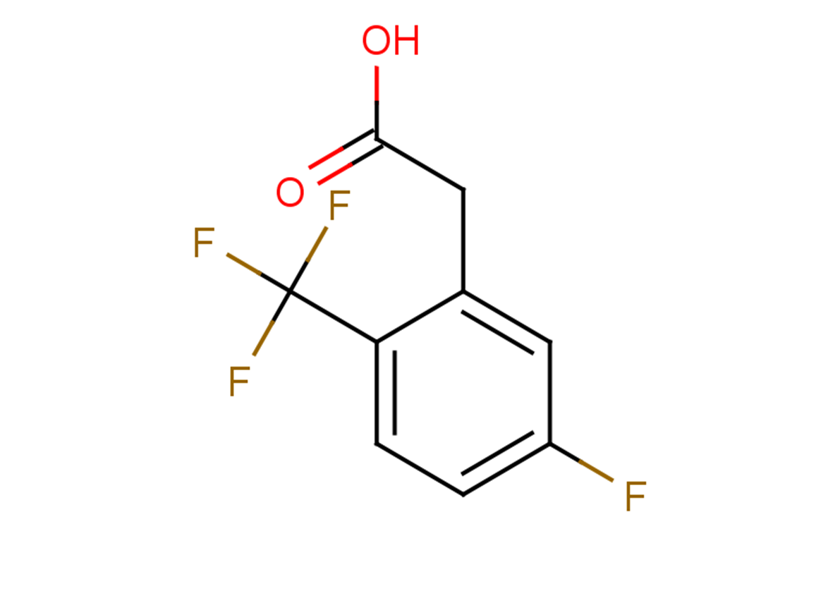 2-[5-fluoro-2-(trifluoromethyl)phenyl]acetic acid