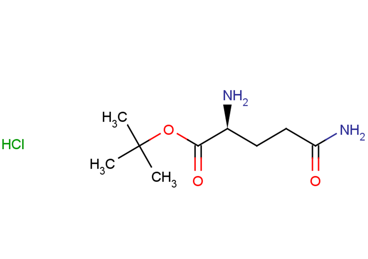 tert-butyl (2S)-2-amino-4-carbamoylbutanoate hydrochloride