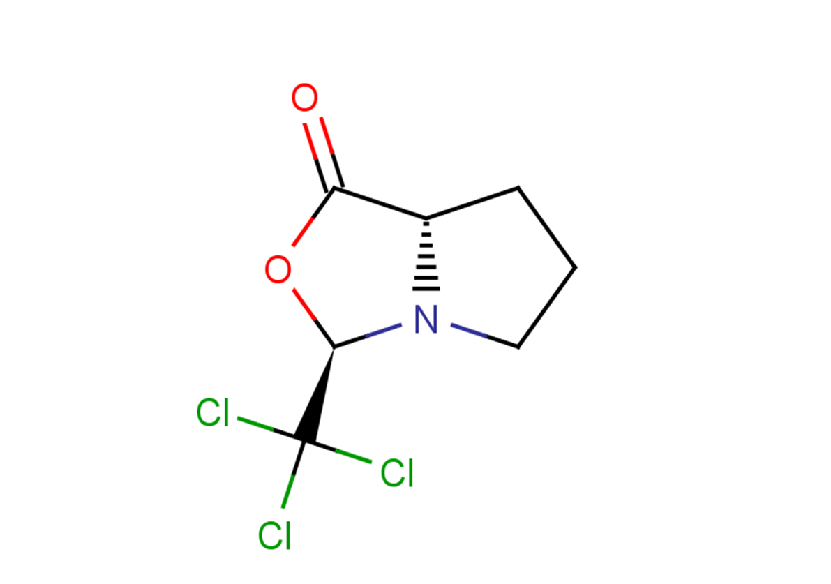 (3R,7aS)-3-(trichloromethyl)-hexahydropyrrolo[1,2-c][1,3]oxazol-1-one
