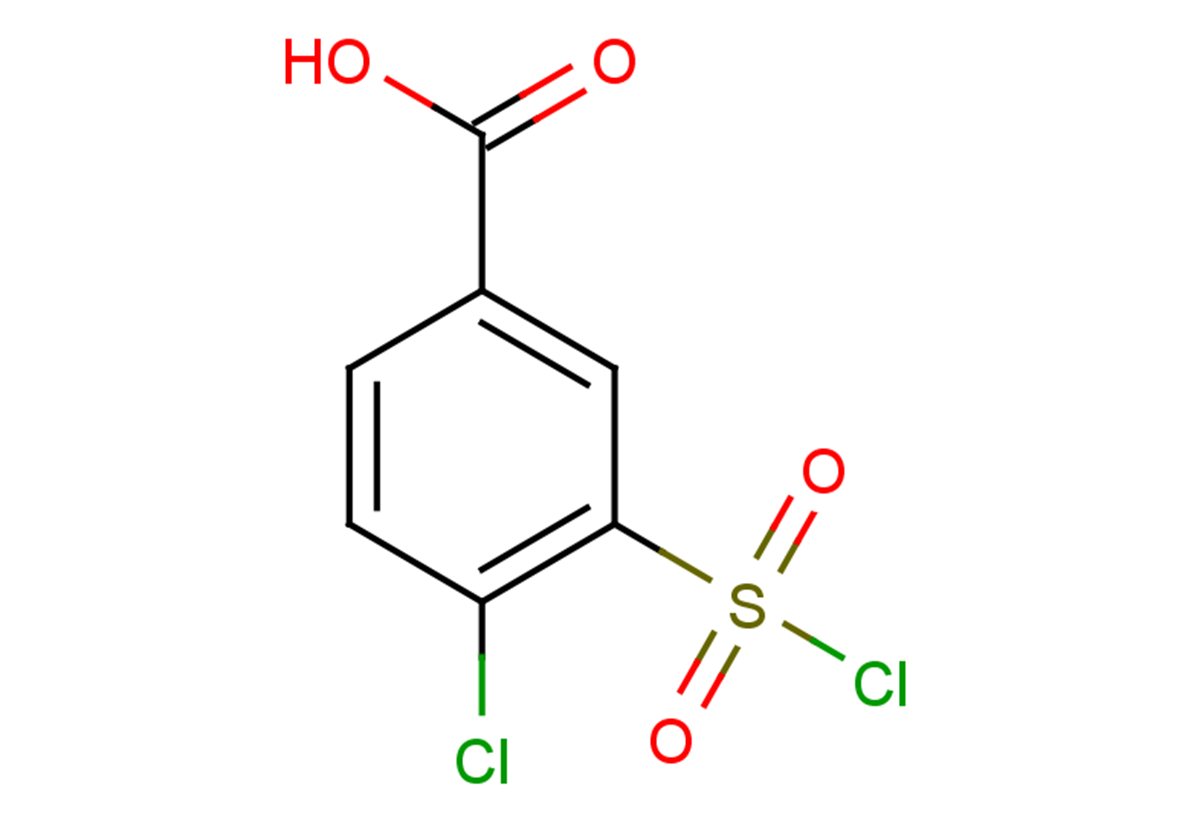 4-chloro-3-(chlorosulfonyl)benzoic acid