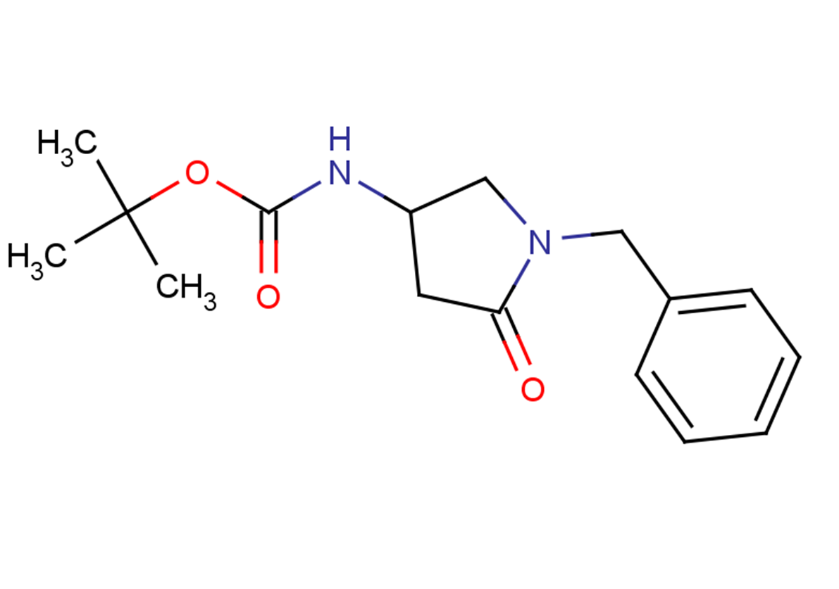tert-butyl N-(1-benzyl-5-oxopyrrolidin-3-yl)carbamate