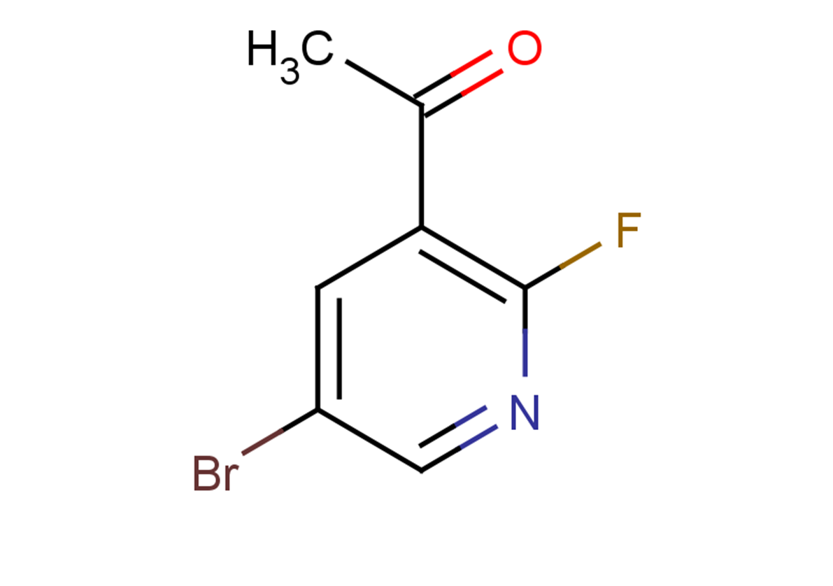 1-(5-bromo-2-fluoropyridin-3-yl)ethan-1-one
