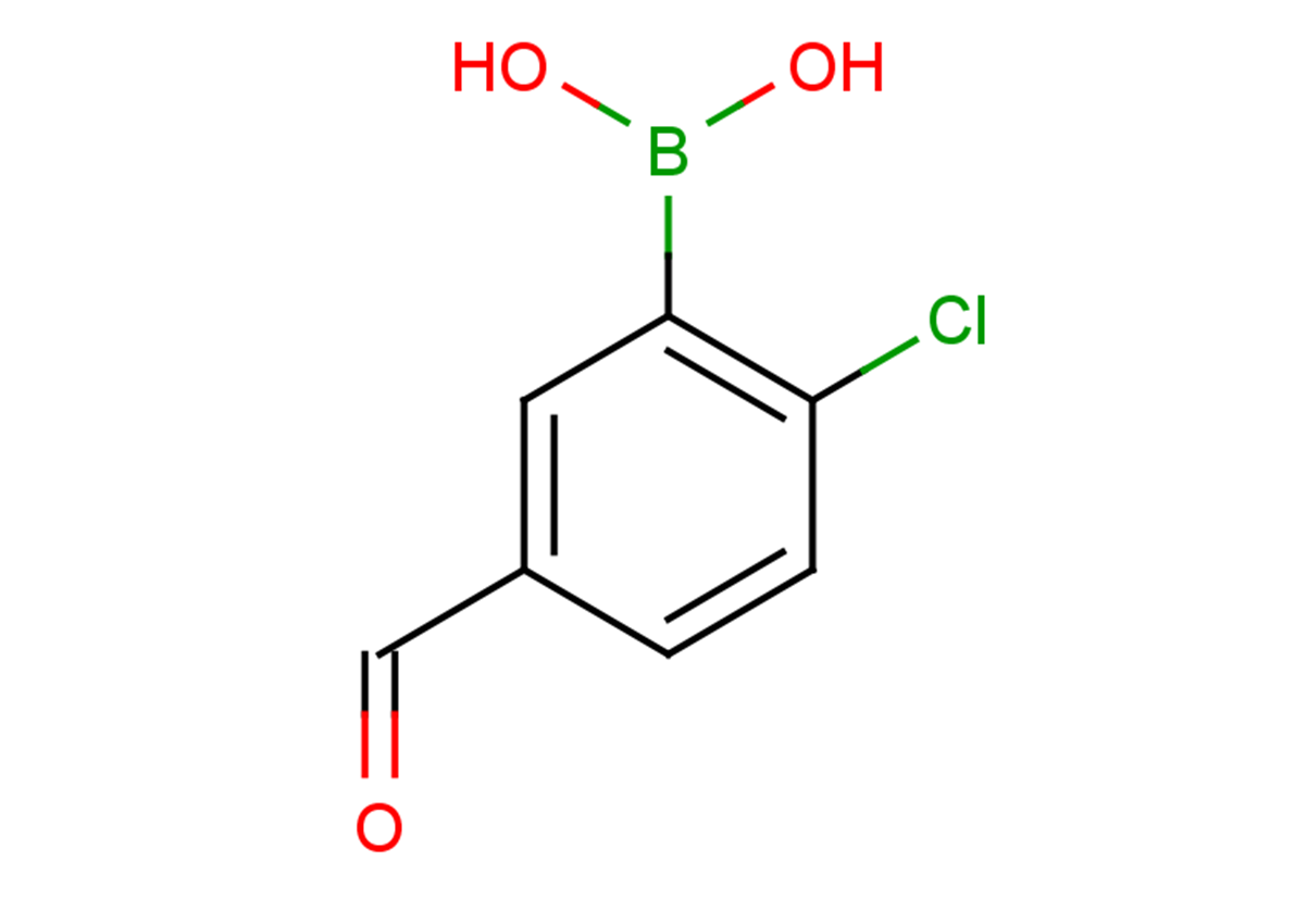 4-chloro-3-(dihydroxyboranyl)benzaldehyde