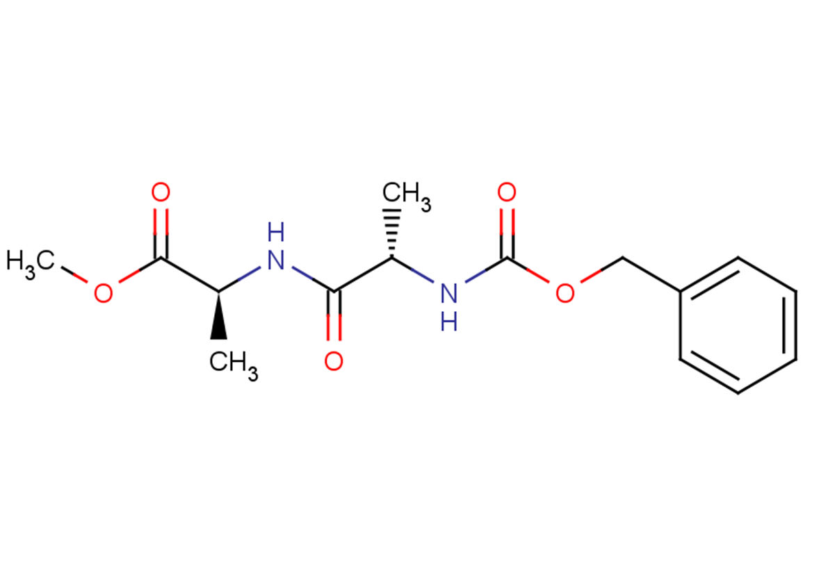 methyl (2S)-2-[(2S)-2-{[(benzyloxy)carbonyl]amino}propanamido]propanoate